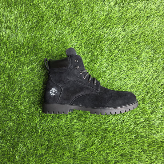Timberland Suede Black Leather